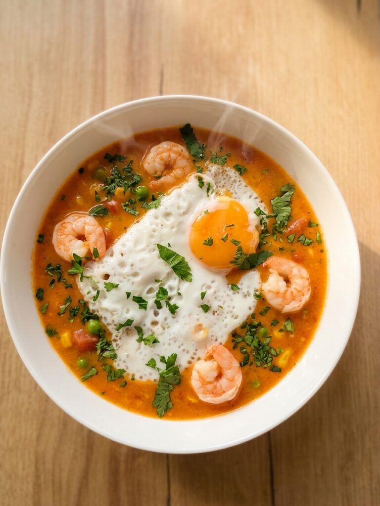 Chupe de camarones